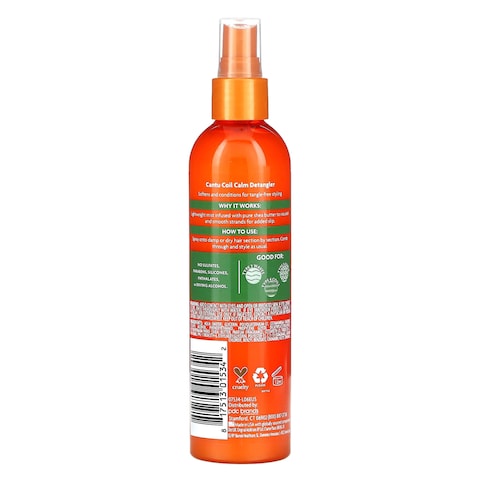 Cantu Shea Butter Coil Calm Detangler Spray 237ml
