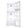 Samsung 440L Net Capacity Top Mount Refrigerator White RT60K6000WW