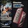 Spigen Ultra Hybrid MagFit designed for iPhone 15 Pro case cover compatible with MagSafe - Frost Deep Red