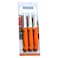 Tramontina Diamant Paring Knives Orange 30cm 6 PCS
