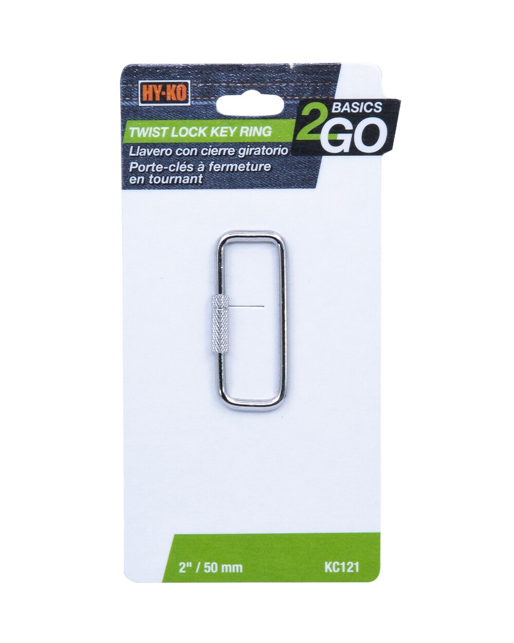 Buy HY-KO Twist Lock Key Ring Online | Carrefour UAE