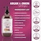 Alif Naturals Moroccan Argan &amp; Onion Shampoo   Anti Dandruff &amp; Damage Repair Formula fully Organic enriched with Argan oil, Pro-Vitamin B5 &amp; Keratin for All Hair Types-Color   300ml   Pack of 3