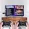 2.4G Wireless Controller Gamepad Console Stick Plug and Play Video Game Stick with 10000+ Games 9 Classic Emulators 4K High Definition HDMI Output for TV with Dual 2.4G Wireless Controllers