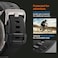 Spigen DuraPro Armor designed for Apple Watch Band for Apple Watch Ultra2/Apple Watch Ultra 49mm, Series 9/8/SE2/7/6/SE/5/4/3/2/1 45mm/44mm/42mm Durable Metal Connector Band - Fabric Black