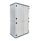 Buy Outdoor Storage Cabinet with Shelf, Heavy Duty, Extra Large Size, 1483 Litres, 5-Year Limited Warranty, Vertical Shed, CamelTough, HTC-CT635 in UAE