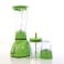 Geepas 3 In 1 Electric Juicer Blender, 1.6L, 400W, Green (GSB1514)