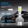 H9 Car LED Headlight Bulbs 6500K 200W Powerful Brighter Light LED H9 Led Headlights Conversion Kit 2pcs