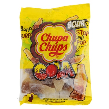Chupa Chups Sour Cola Jellies - 160 gram