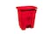 AKC Garbage Bin With Pedal Red 30L