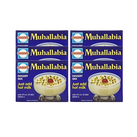 Greens Muhallabia Dessert Mix 85g x Pack of 6