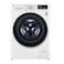 LG 10.5 Kg/7 Kg Washer Dryer, Front Load, White, F4V5RGP0W, Direct Drive Motor 1400 RPM, 14 Programmers
