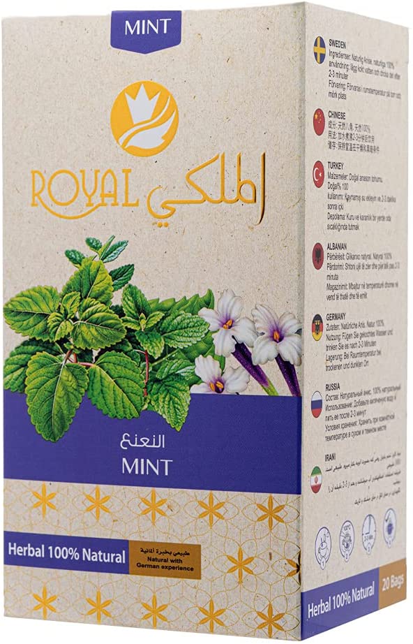 Buy Mint tea Herbal Pure Tea Pack Of 20 Online | Carrefour UAE