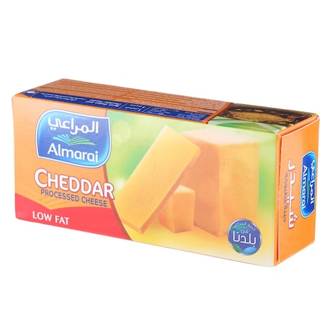 Almarai Low Fat Cheddar Processed Cheese 454g