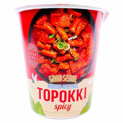 Good Seoul Topokki Spicy Korean Rice Cake 113g