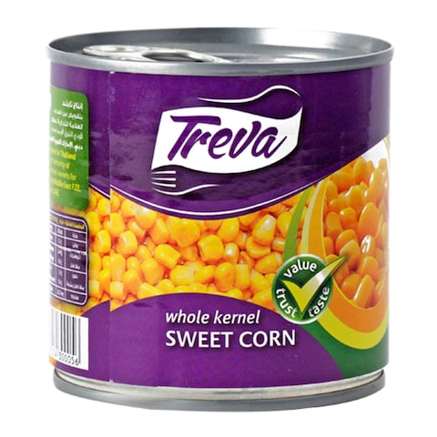 Treva Whole Kernel Sweet Corn 340g