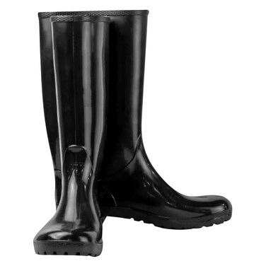 Champ Gum Boots L Size 10/44 Black