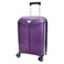 Cosmo Jet 8 Wheel Luggage Hard Trolley Dark Purple 60cm