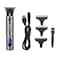 Generic-Electric Clippers LCD Digital Display Home Hair Trimmer Retro Oil Head Hair Razor USB Rechargeable Household DIY Hair Cutting Machine