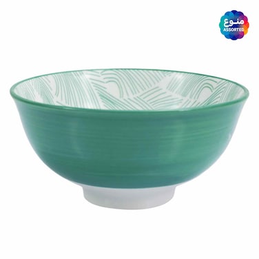 12cm Porcelain Bowl, 4 Color Assorted