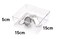 Plastic Forte Transparent Kitchen Drawer Organizer, Cutlery Tray, No. 3