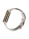 Fitbit Charge 5 Advanced Fitness + Health Tracker With Tools For Heart Health Stress Management And Daily Readiness Score, Lunar White/Soft Gold Stainless Steel