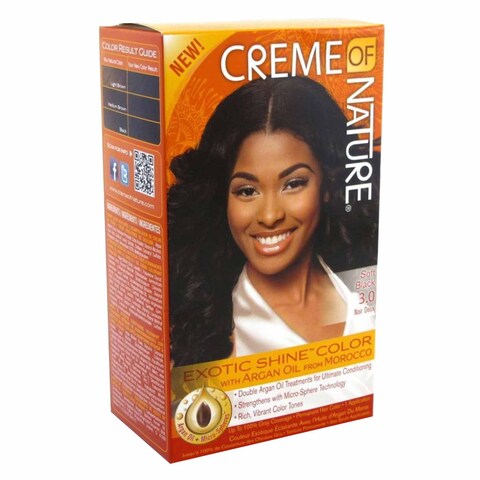 Con Hair Color Soft Black 3.0