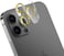 Moxedo Camera Lens Protector, 9H Tempered Glass, Scratch Resistant Aluminum Alloy Frame Camera Cover Screen Protector Compatible for iPhone 12 Pro 6.7 inch (PLATINUM GOLDEN)