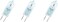 Osram Home Decorative High Quality and Durable Clear HALOGEN Light Bulb 64441-50W 12V GY6.35 (Pack of 3) - White