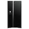 Hitachi 569L Net Capacity Side By Side Glass Refrigerator With dispenser Glass Black- RSX700GPUK0GBK