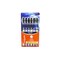Colgate Toothbrush Medium Super Flexi Black 6 pieces