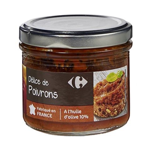 Carrefour Delice De Poivrons 100GR