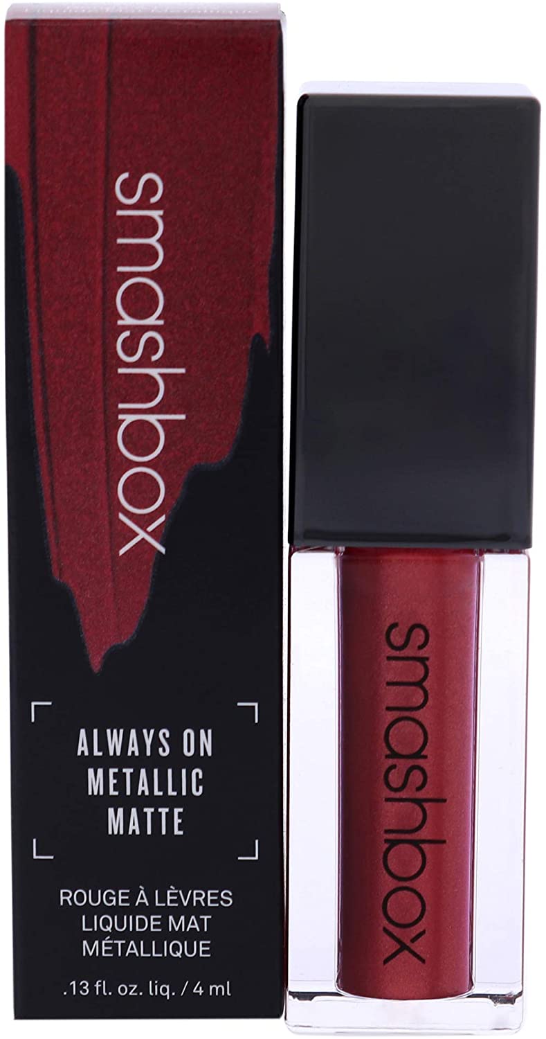 Smashbox Always On Metallic Matte Liquid - Hot Damn For Women 0.13 Oz Lipstick