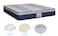 Galaxy Design Crown Prince Pocket Spring Mattress Latex Foam Feels White Color King Size (L x W x H) 210 x 200 x 33cm Model - GDF2120CP - 5 Year Full Warranty.