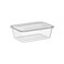 Cosmoplast 750 ml Pack Of 10 Clear Microwave Containers With Clear Lids, Ifcmmwclt75S01Tp, Microwave Container
