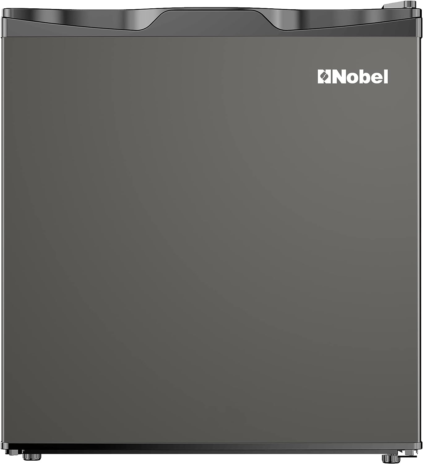 Nobel 47L Net Capacity Single Door Refrigerator Defrost, Mechanical Control, Shelf, Bottle Rack, Adjustable Foot , R600a Refrigerant, With Inner Lamp Silver NR65S