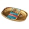 Dana Oval Gold Aluminium Foil Tray 6 Pieces