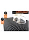Mibru Dish Drying Silicone Coffee Rubber Bar Service Spill Mat Black 20 X 40Cm