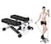 Maxstrength Exercise Mini Stepper Abs Toner Workout With Resistance Bands, Multi Color