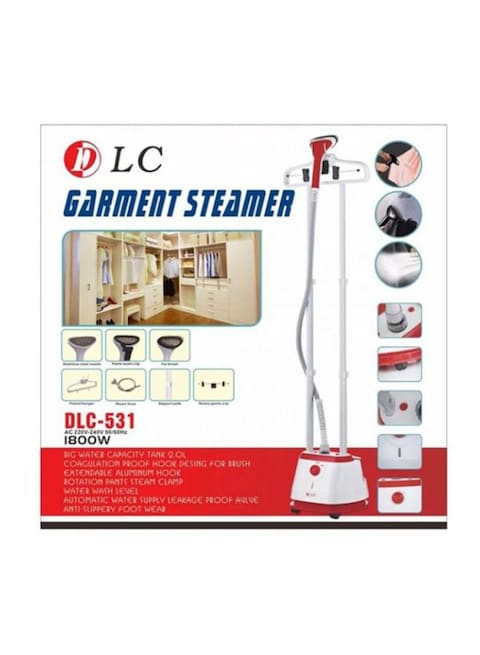 Dlc Garment Steamer Dlc-531 White/Red