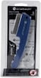 Energy Antilice Comb 3 Row Teeth With Magnifyng Lens - Blue