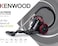 Kenwood Vacuum Cleaner 2000W Multi Cyclonic Bagless Canister Vacuum Cleaner 3L With 5M Cable, Multi Surface, Anti Bacteria, Pet Care For Home &amp; Office Vbp70.000Br Black/Red