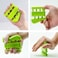ULTIMAX Hand Grip Strengthener Set 6 PCS Strengthener Kit with Storage Pouch Hand Finger Exerciser Adjustable Hand Gripper 5 Finger Stretcher Hand Therapy Ball Grip Exercise Ring-Green