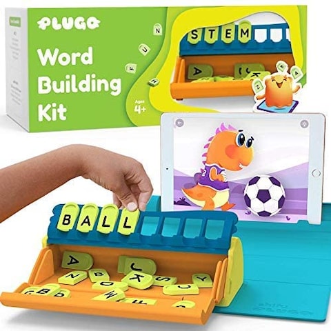 PlayShifu Plugo Letters - Word Building With Stories &amp; Puzzles | 4-10 Years Educational Stem Toy | Interactive Vocabulary Games | Boys &amp; Girls Gift (App Based)