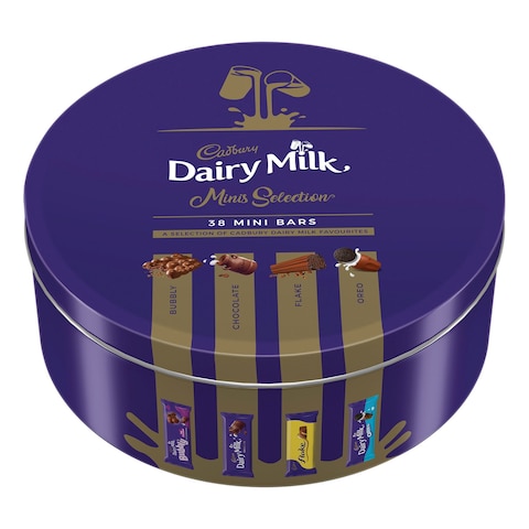 Cadbury Dairy Milk Assorted Minis Chocolate (38 Pieces) 500g