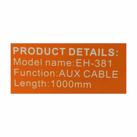 Robetel Eh-381 Aux Cable - 1 Meter