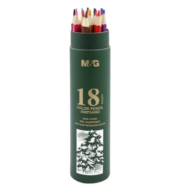 M&amp;G Color Pencil 18 Colors 34362