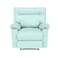 In House Velvet Classic Recliner Chair - Light Turquoise - NZ10