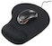 Generic Silicone Soft Mouse Pad With Wrist Rest Support Mat For Gaming Pc Laptop Mac, Black