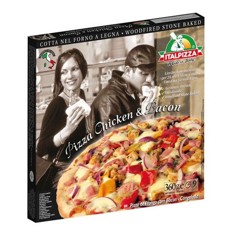 Italpizza Frozen Chicken And Bacon Pizza 360g