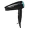 Remington On The Go Compact Hair Dryer with Diffuser Nozzle D1500, Black, 2000 W